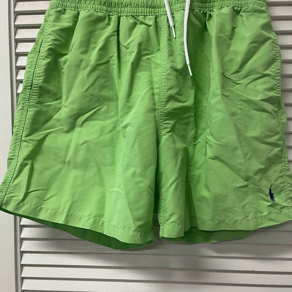 POLO RALPH LAUREN✨Green Swim Shorts✨large 30/5